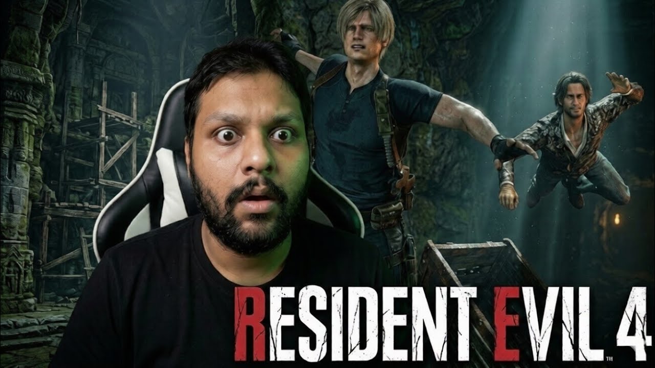 THIS Cave Train Ride Almost Ended Leon & Luis 😱 | RE4 Remake
