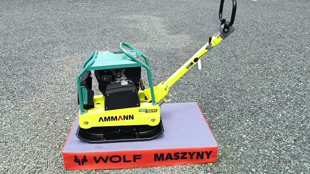 WOLF MASZYNY- Zagęszczarka rewersyjna Ammann APR 25/50 D- Skoroszów 79, 55100 Trzebnica/Wrocław