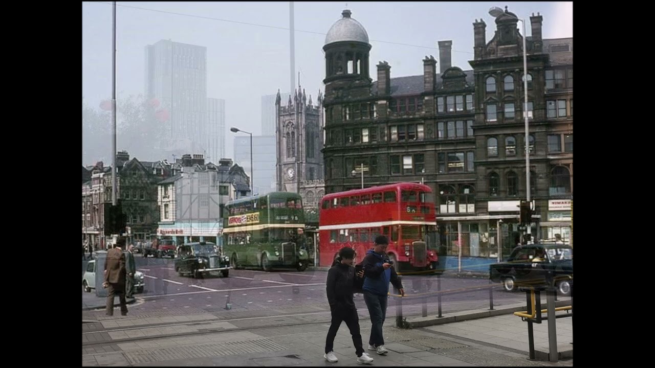 Time Travel - Exchange Square / Cannon St, Manchester, Oct 2024 / 1970's
