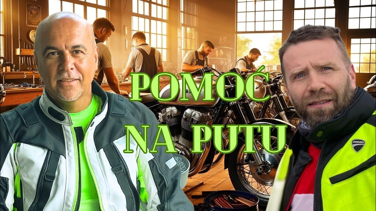 Popravka na licu mesta, pa odlazak u Pulu na moto skup