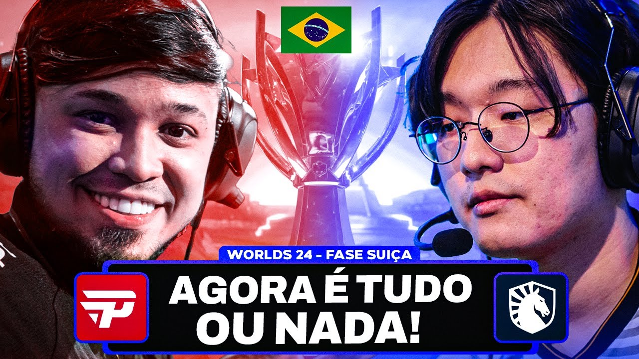 PAIN x TEAM LIQUID: A ÚLTIMA CHANCE DO BRASIL - RESUMO WORLDS