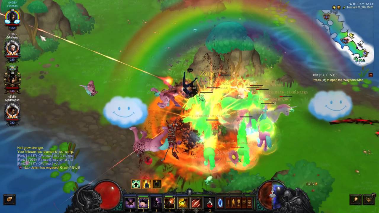 Diablo 3   Rainbow Goblin