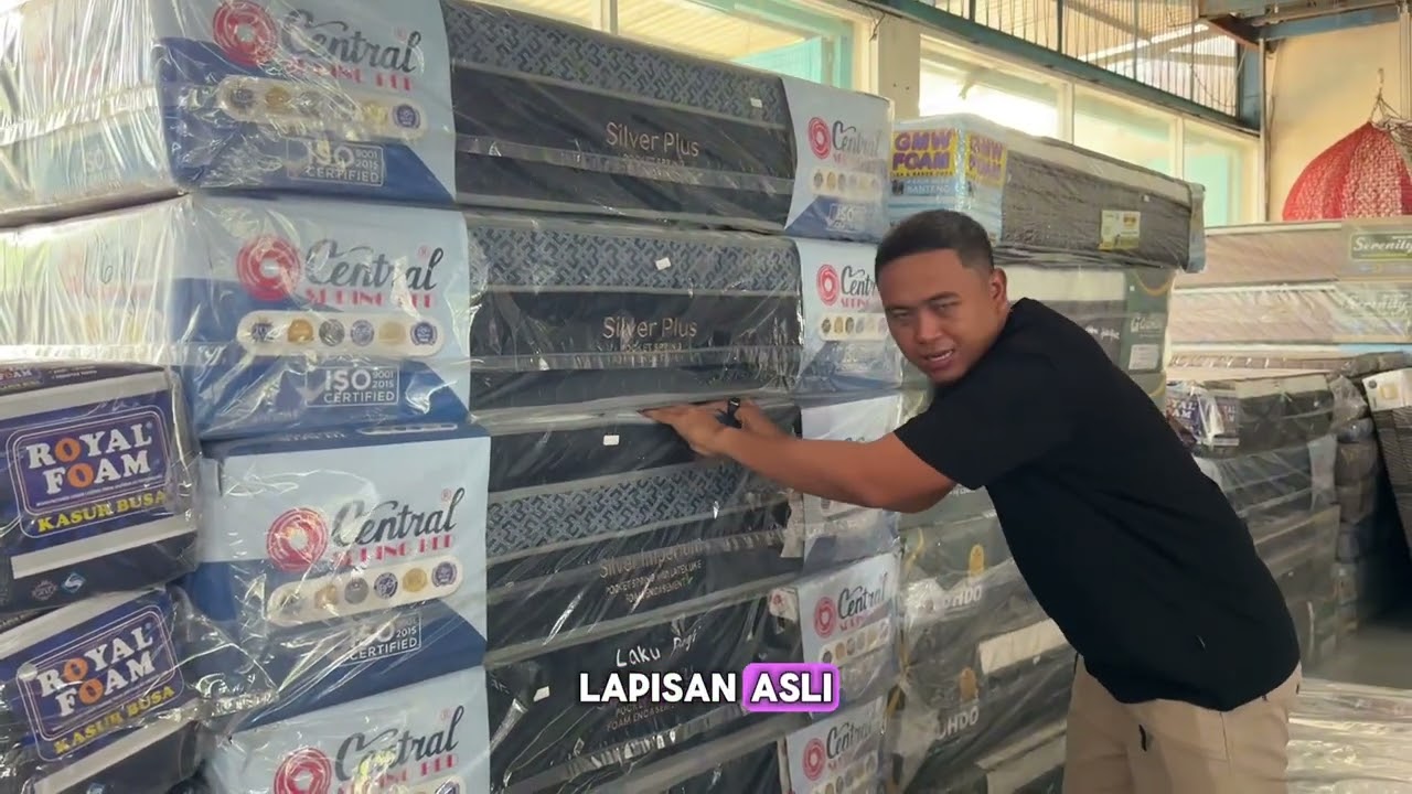 Kasur springbed pocket harga  2 jt an memakai foam encasement . Adagard dan silver flexy