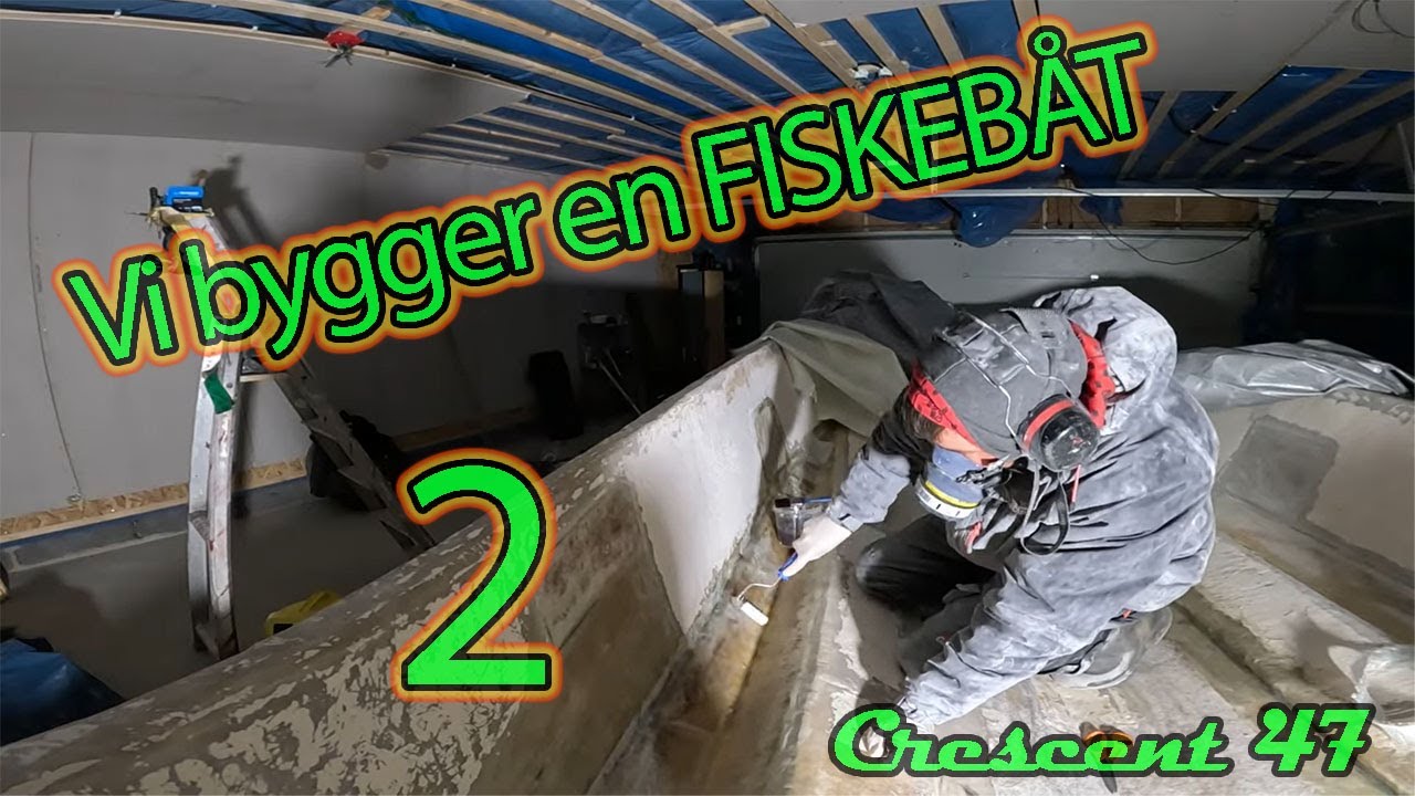 Vi bygger en FISKEBÅT (Crescent 47) - Del 2  - PLANERING