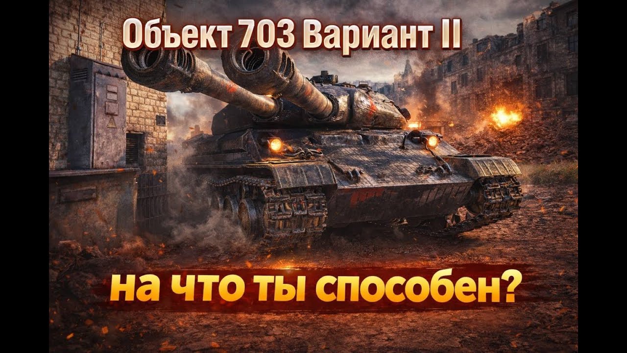 Объект 703 вариант 2 (100) -  НА ЧТО ТЫ СПОСОБЕН?