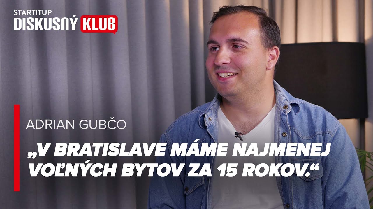 Gubčo z Yimba: Teraz je najvhodnej&scaron;&iacute; čas k&uacute;piť byt v Bratislave. Toto nie je realitn&aacute; bublina