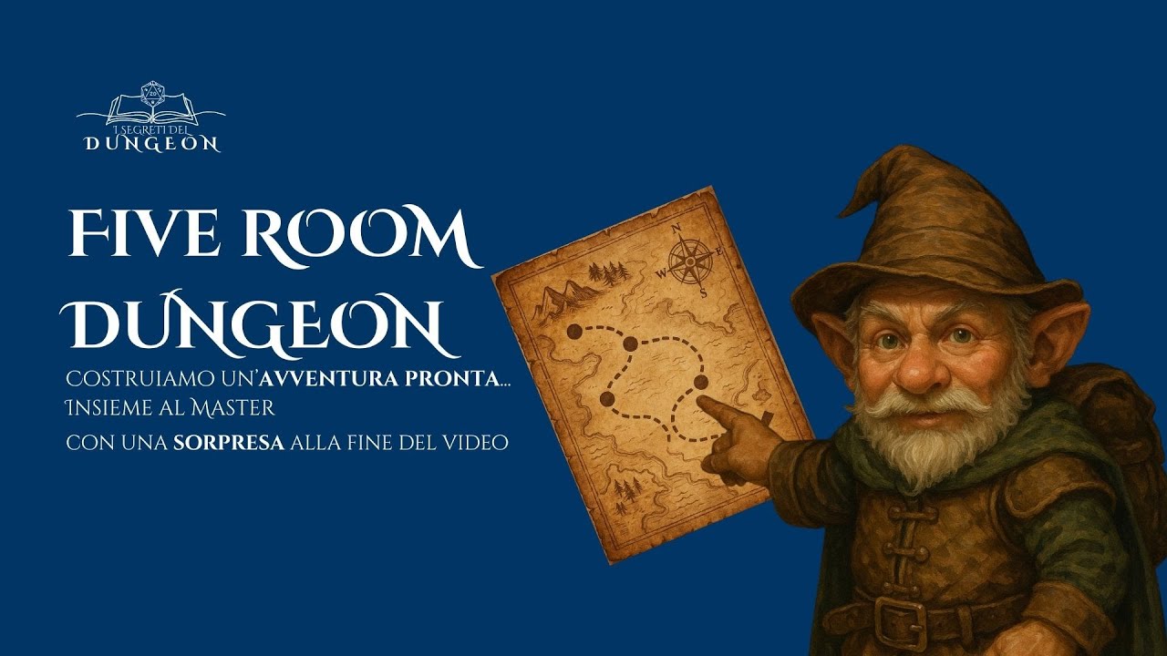Scopri il Five Room Dungeon: Come Creare Dungeon Epici in Pochi Minuti (+ PDF Gratis!)