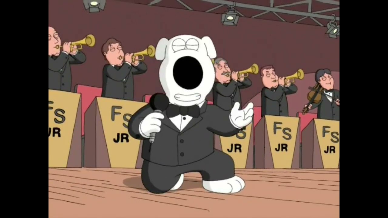 Family Guy - Brian, Stewie & Frank Sinatra Jr. Sing One Last Time
