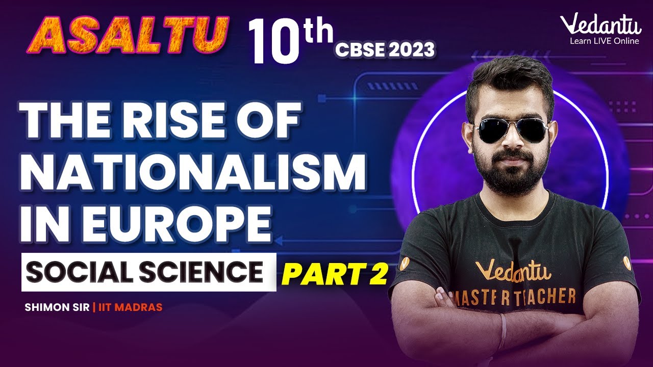 The Rise of Nationalism in  Europe Part 2 Class 10 CBSE Social Science | Shimon Sir | V Master Tamil