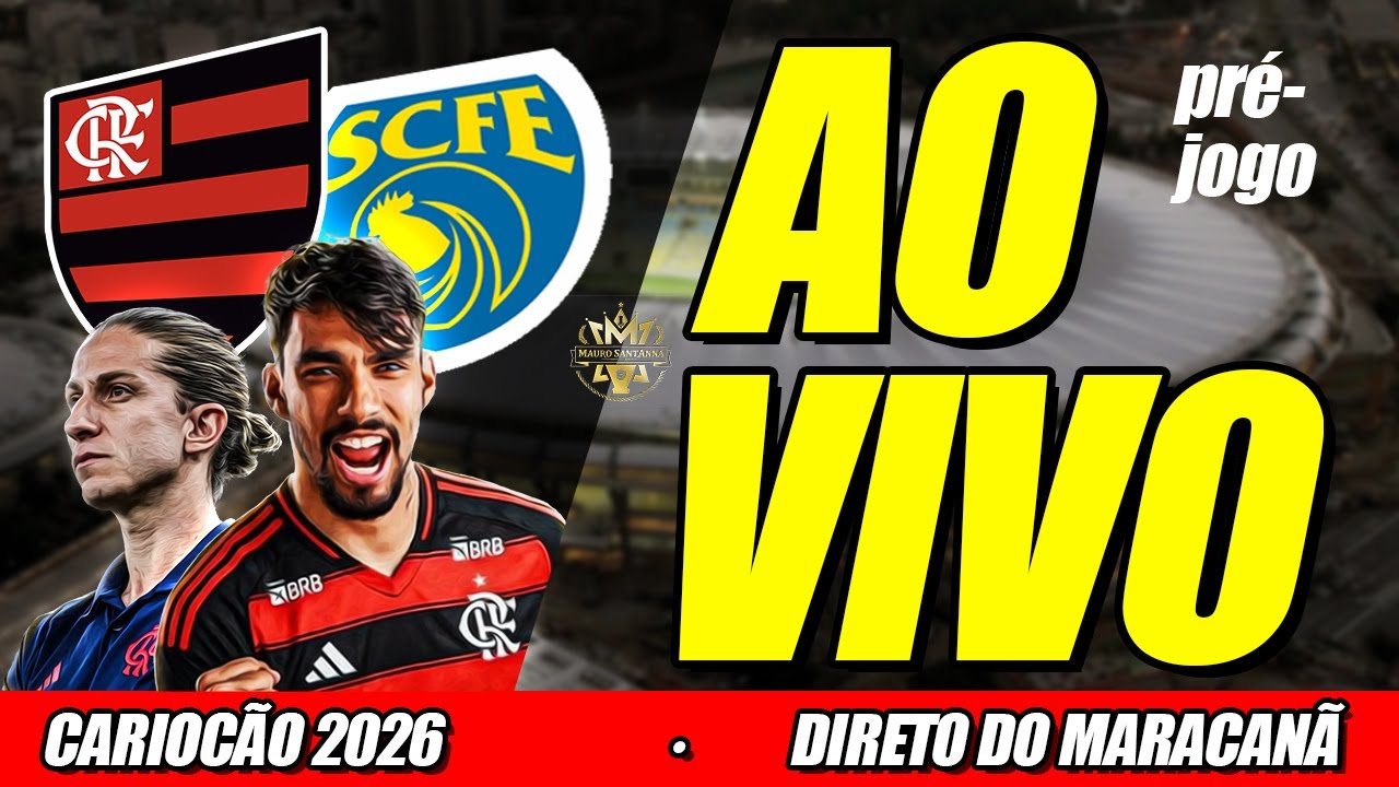 🔴 AO VIVO: CARIOCÃO 2026! FLAMENGO X SAMPAIO CORREIA | 6ª RODADA | PRÉ-JOGO COM IMAGENS