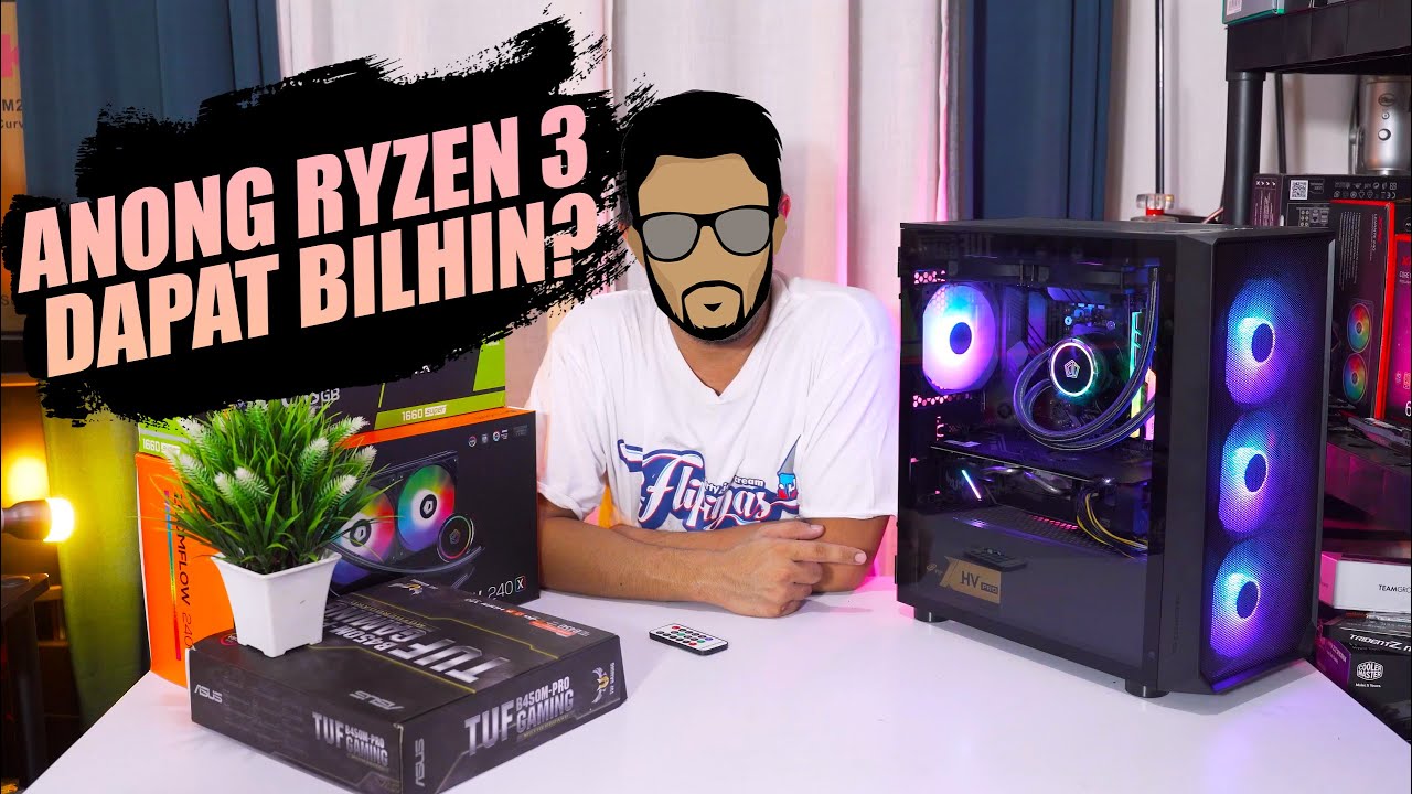 БЮДЖЕТНЫЙ ИГРОВОЙ ПК AMD Ryzen 3 3100 против 3200G при цене 30-40 тыс. филиппинских песо и выше. ...
