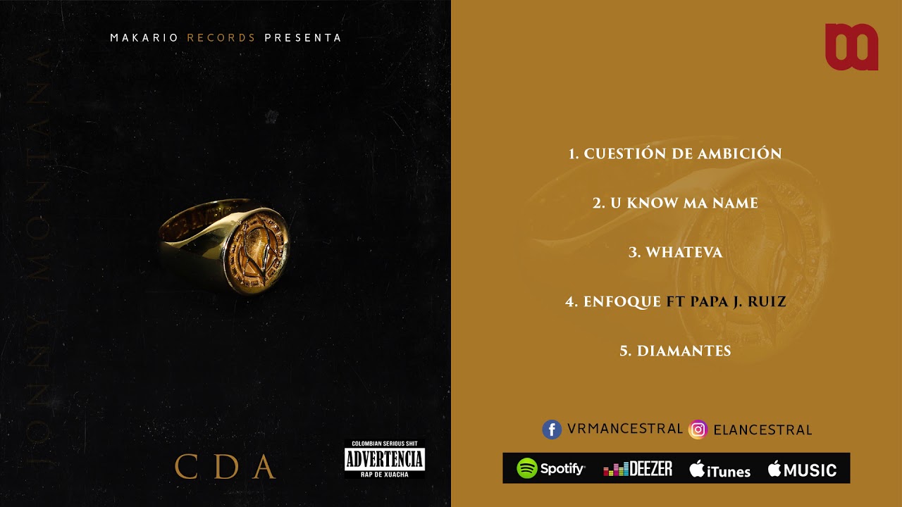 Jonny Montana - CDA (FULL EP)
