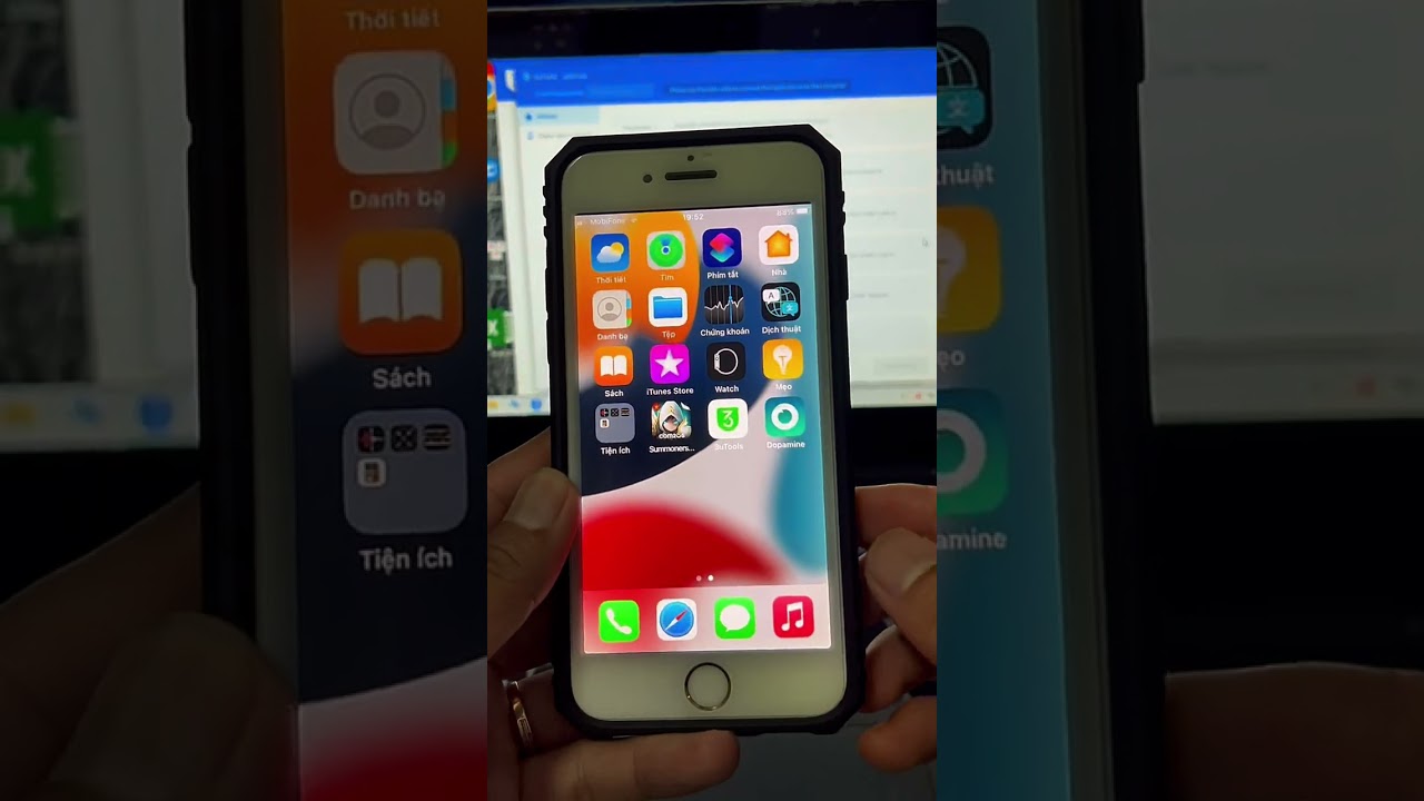 Jailbreak ios15.8.5 bằng 3utools