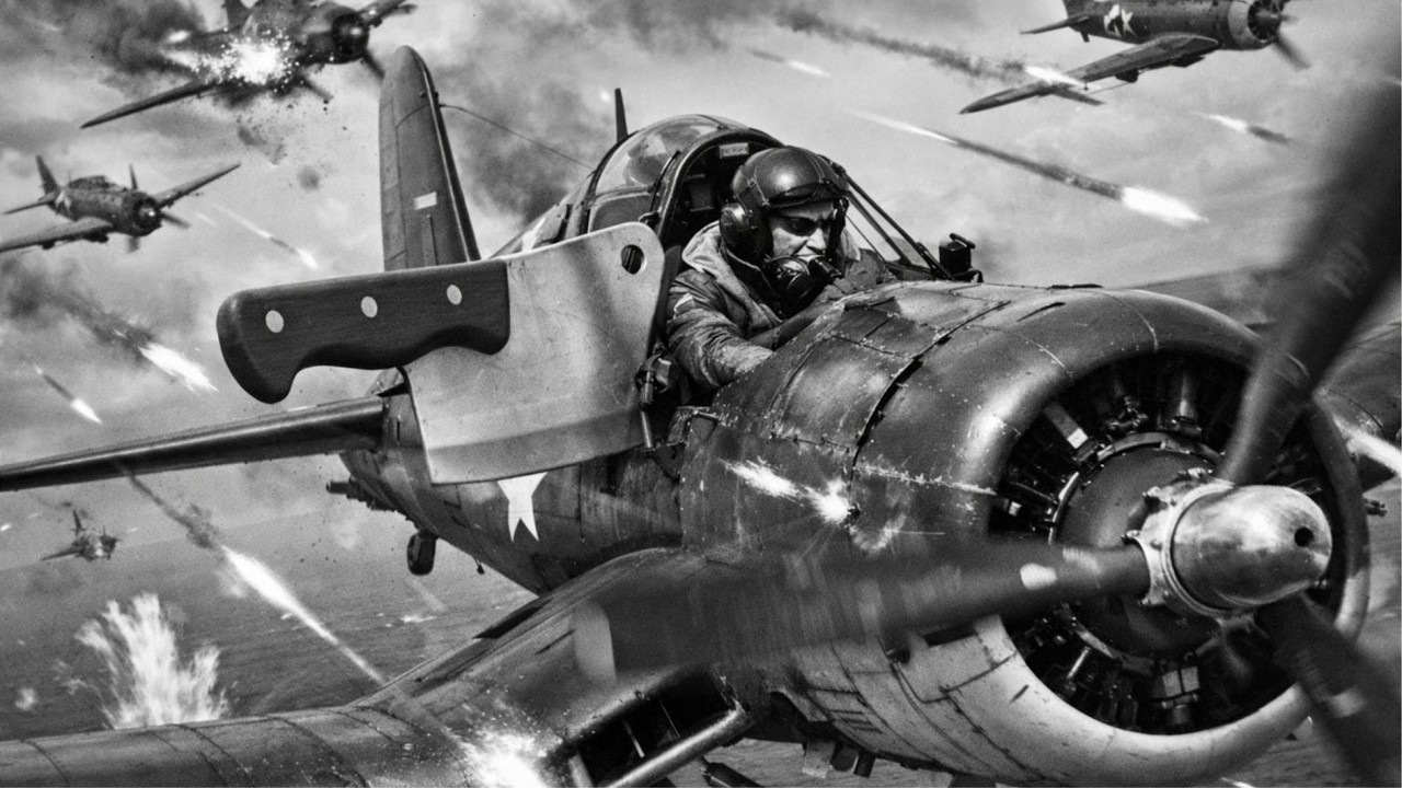 When 22 Japanese Planes Attacked One F4U Corsair — His Response Shocked the Pacificc