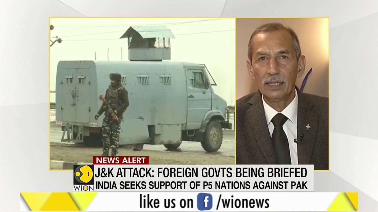 WION Exclusive conversation with Lt. Gen DS Hooda on Pulwama terror attack