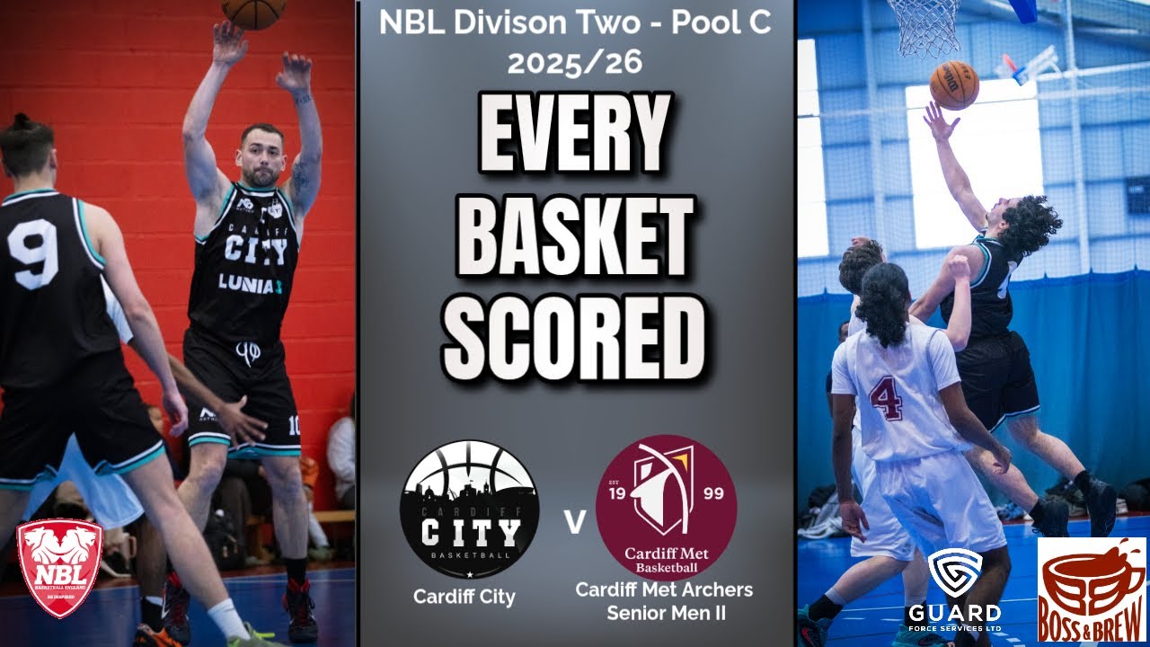 NBL Div Two Men Highlights - City Men v Cardiff Met II 2025/26