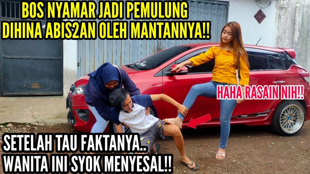 BOS RELA NYAMAR JADI PEMULUNG!! DIHINA ABIS2AN OLEH MANTANNYA!! Tapi lihat yang terjadi..