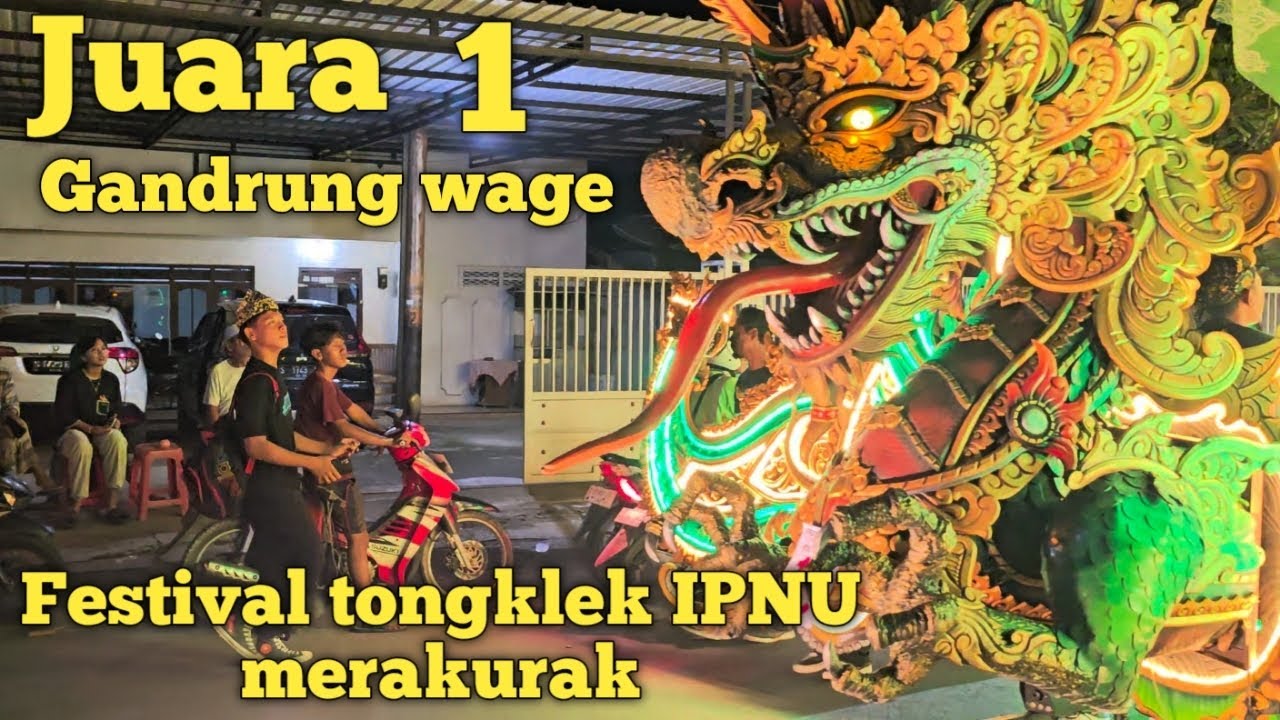 Juara 1 festival tongklek IPNU merakurak #hiburan #tongklek #viralvideo #funny 