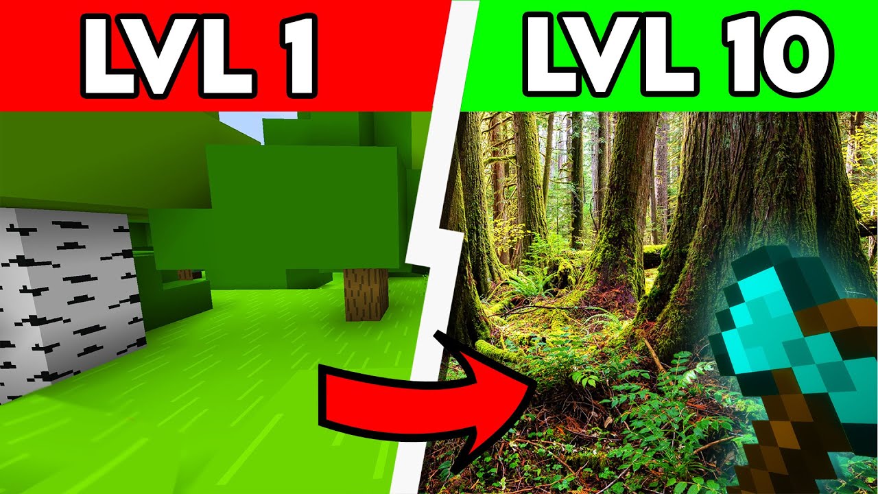 10+1 L&eacute;p&eacute;s, hogy Realisztikus Legyen a Minecraftod!