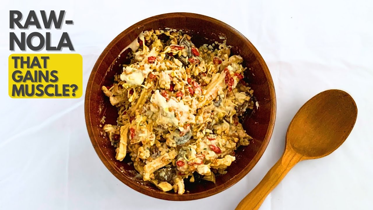 Insane No-Bake Raw Vegan Granola Anyone Can Make