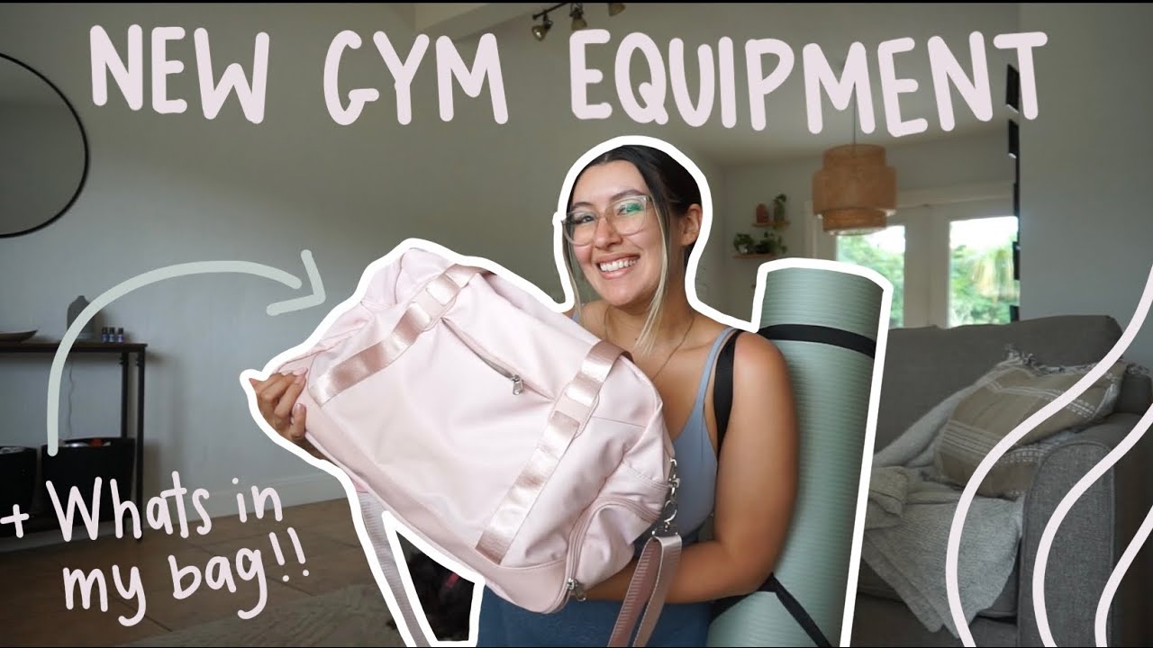 MAT PILATES EQUIPMENT + WHATS IN MY GYM BAG