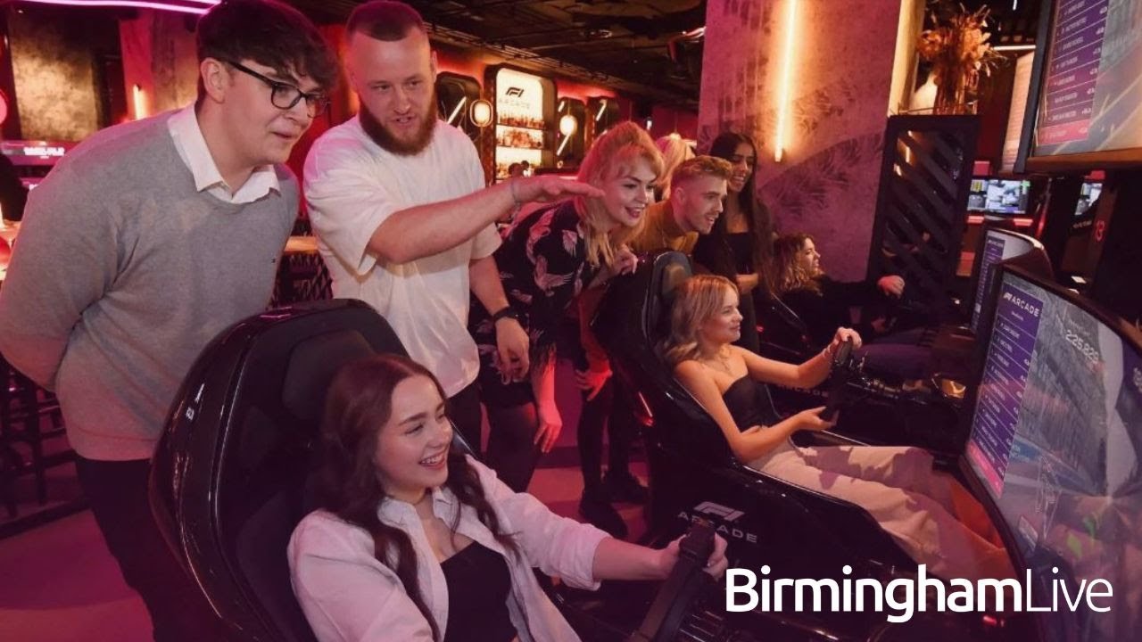 Inside new F1 Arcade in Paradise Birmingham – where you can race your mates