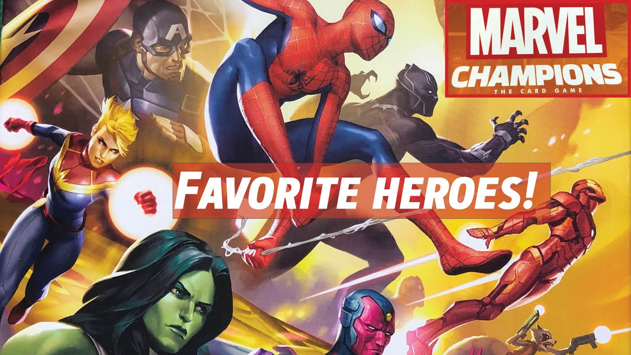 Favorite Heroes for MARVEL CHAMPIONS | Top 10 (or 17) for my playstyle
