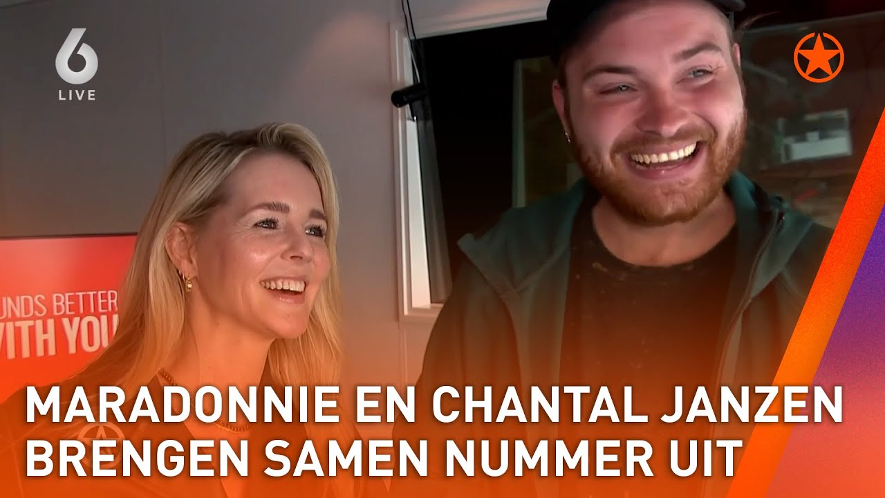 Rapper Donnie en Chantal Janzen brengen samen een nummer uit | SHOWNIEUWS
