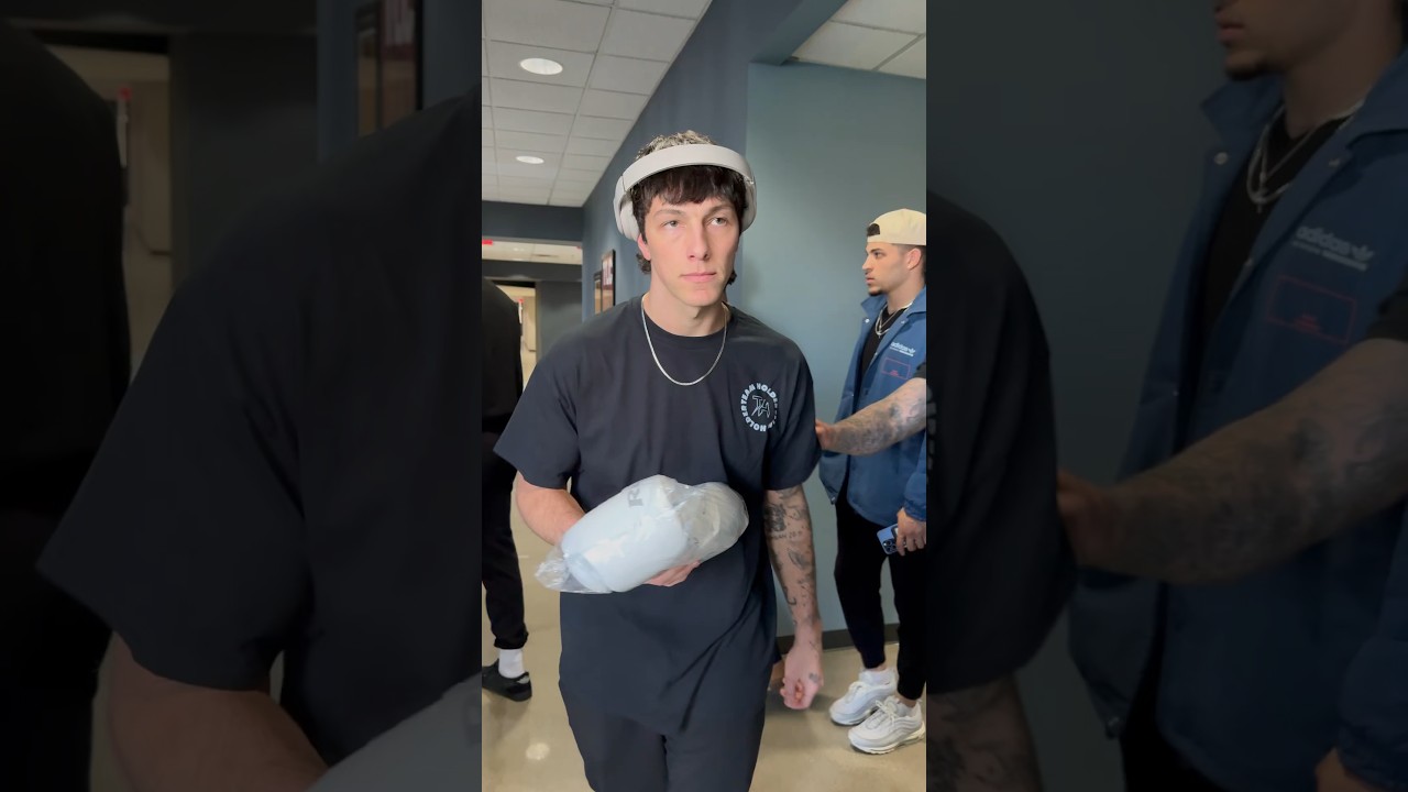 Tayler Holder arrives ahead of making his Misfits Boxing debut 👀