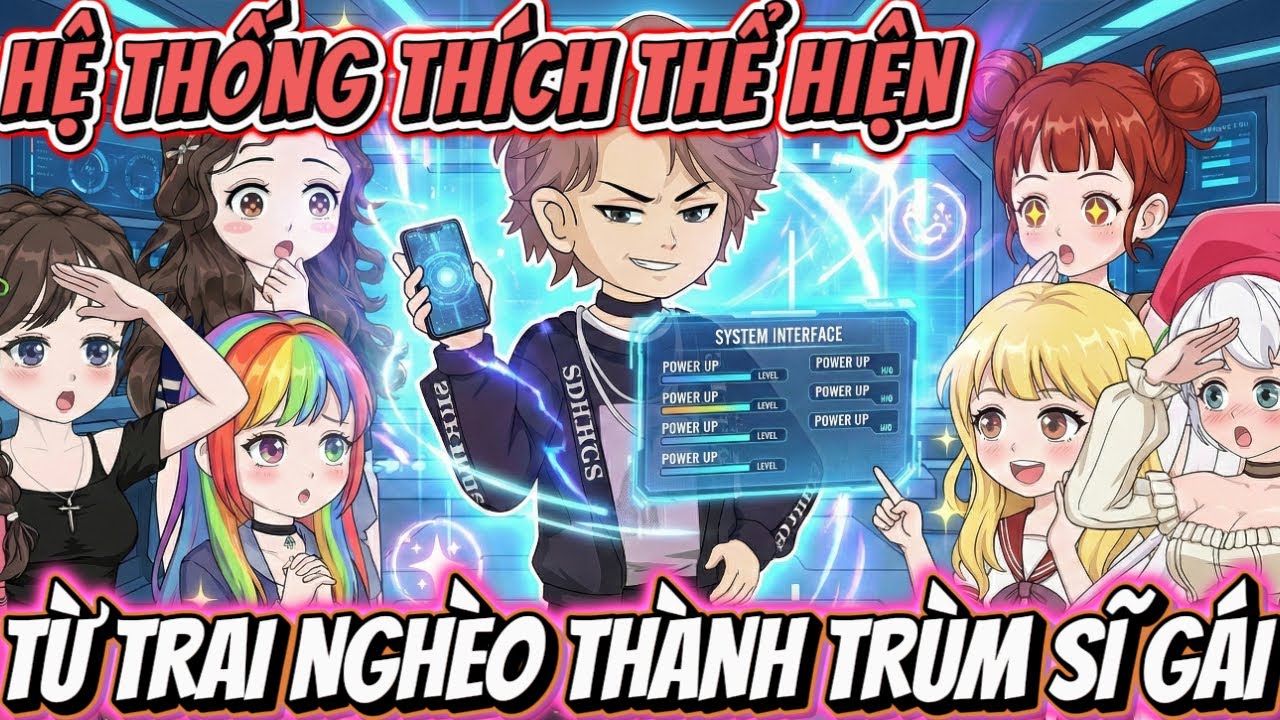 Full version | HỆ THỐNG THÍCH THỂ HIỆN - TỪ TRAI NGHÈO THÀNH TRÙM SĨ GÁI | NỮ vietsub