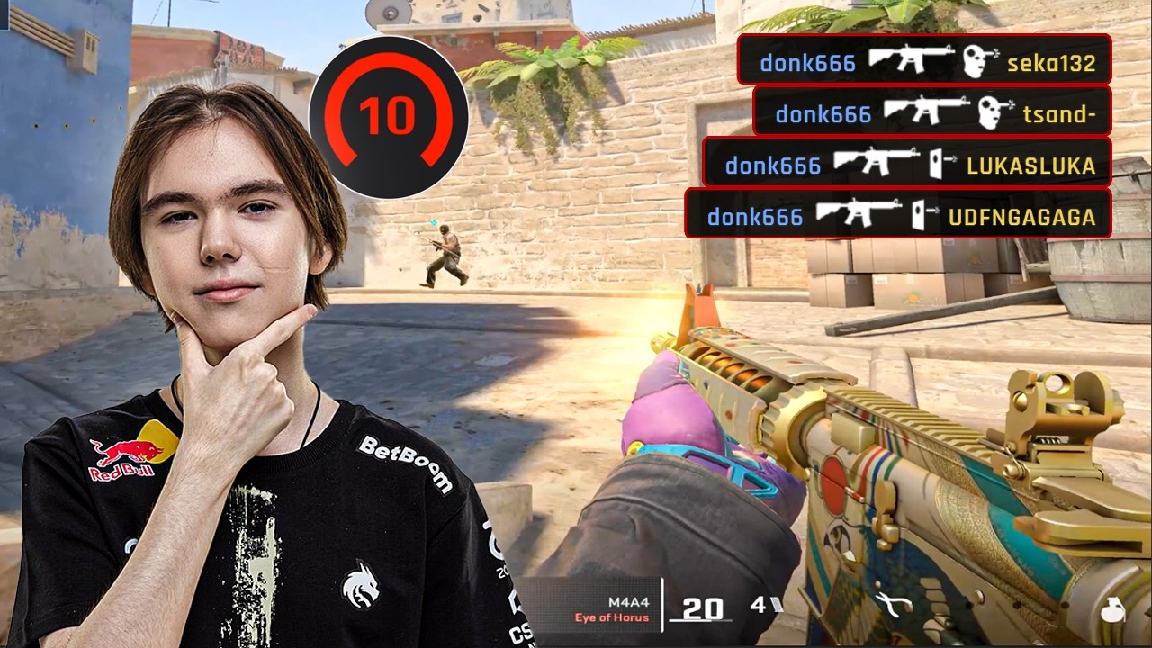 Donk Keeps Winning In High-Pressure Lobbies | 5000 ELO