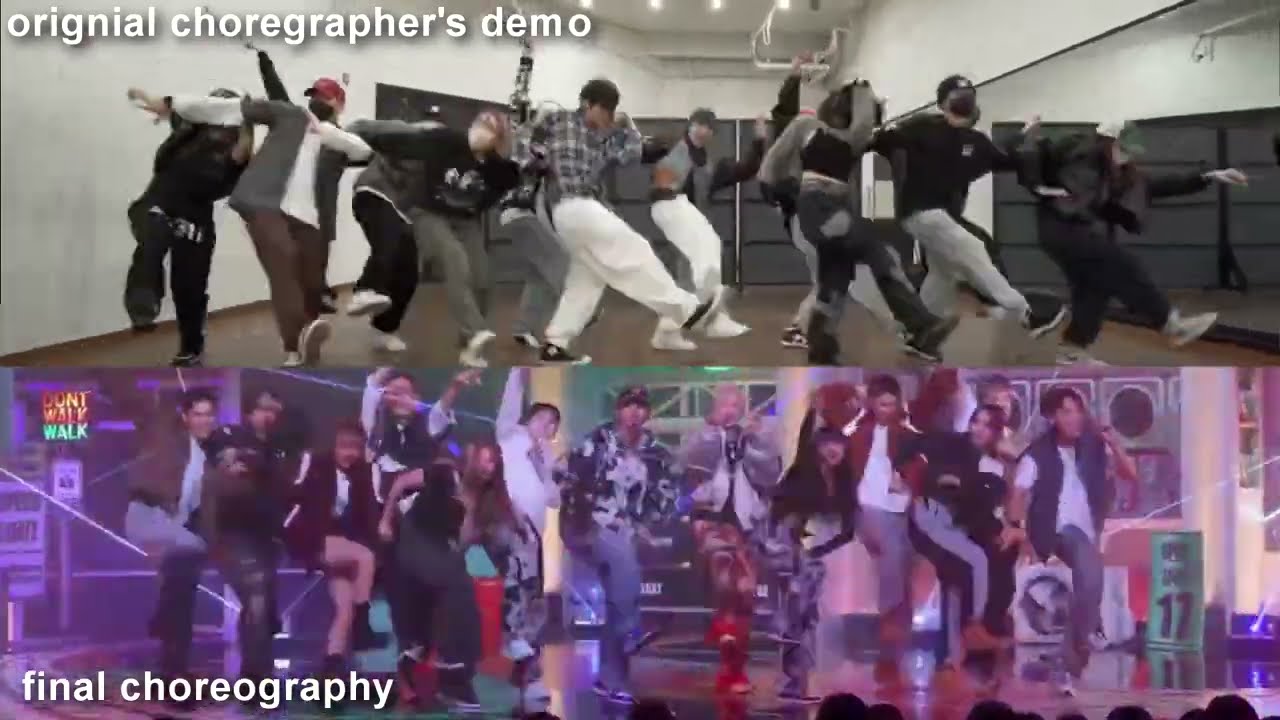 SEVENTEEN (세븐틴) ‘CHEERS’ Final Choreography VS. Original Choreographer's Demo