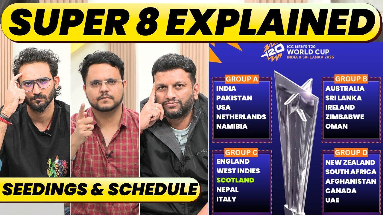 SUPER 8 QUALIFICATION SCENARIOS & SCHEDULE IN DETAIL. INDIA VS PAKISTAN FINAL CHANCES? UPSET?