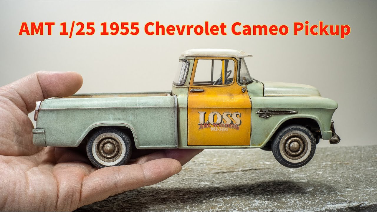 AMT 1/25 Chevrolet Cameo Pickup [プラモデル]シボレー カメオ ピックアップの製作 Part 2