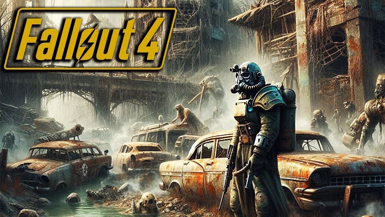 №4 Fallout 4 - Заболел - Побегаем немного