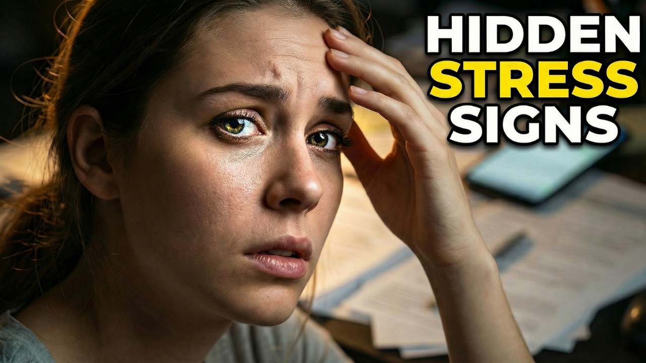 Tired After Rest? Brain Fog? 12 Signs You're Secretly Stressed