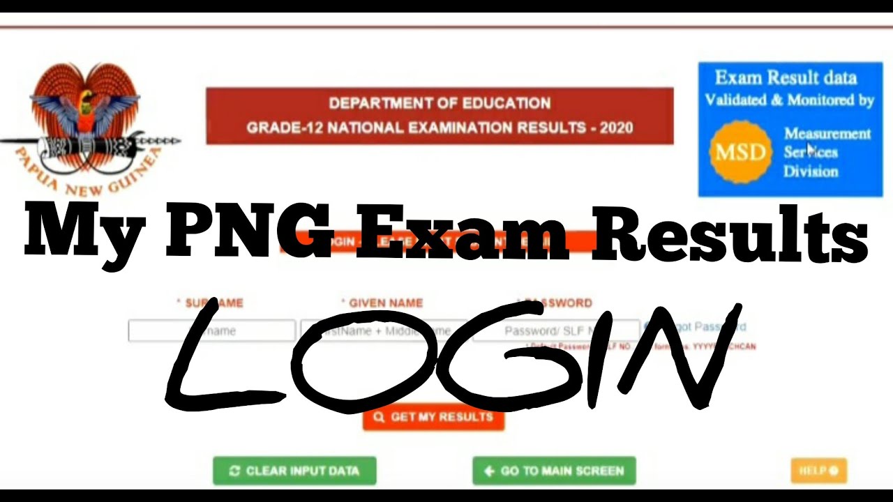 How to Check Exam Results Online Via My PNG Exam Results in 2025 (Papua New Guinea Grade 10 and 12)
