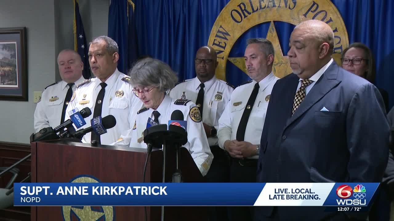 New Orleans police make over 180 arrests during Mardi Gras