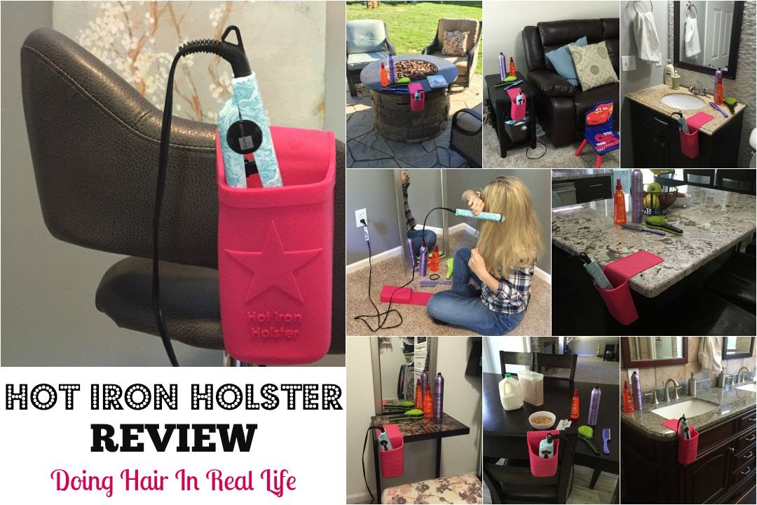 Hot Iron Holster Review - Doing Hair in Real Life