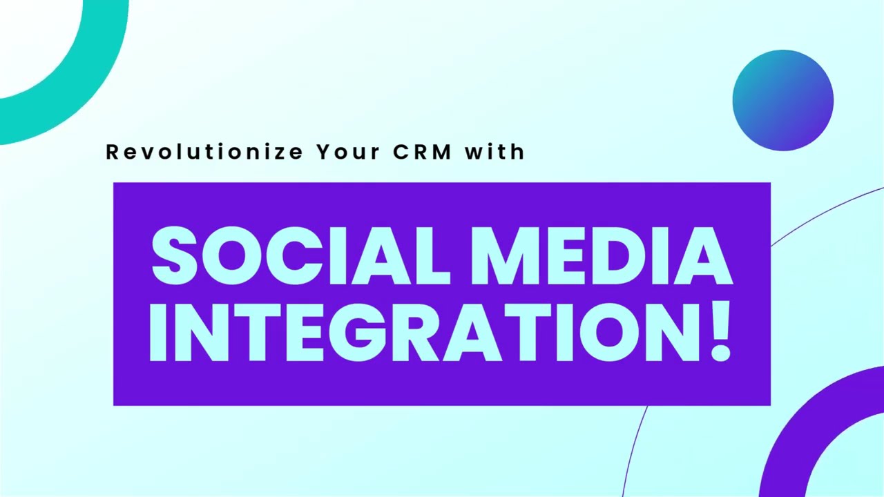 Lead Capture & Boost Engagement with Our Social Media Hub for CRM!