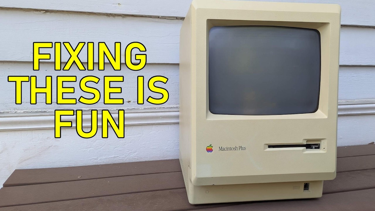 Repair of a Mac Plus with a mysterious fault
