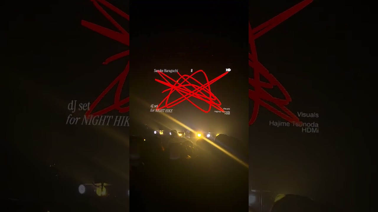 Sasuke Haraguchi - NIGHT HIKE early 2024 at Shibuya WOMB