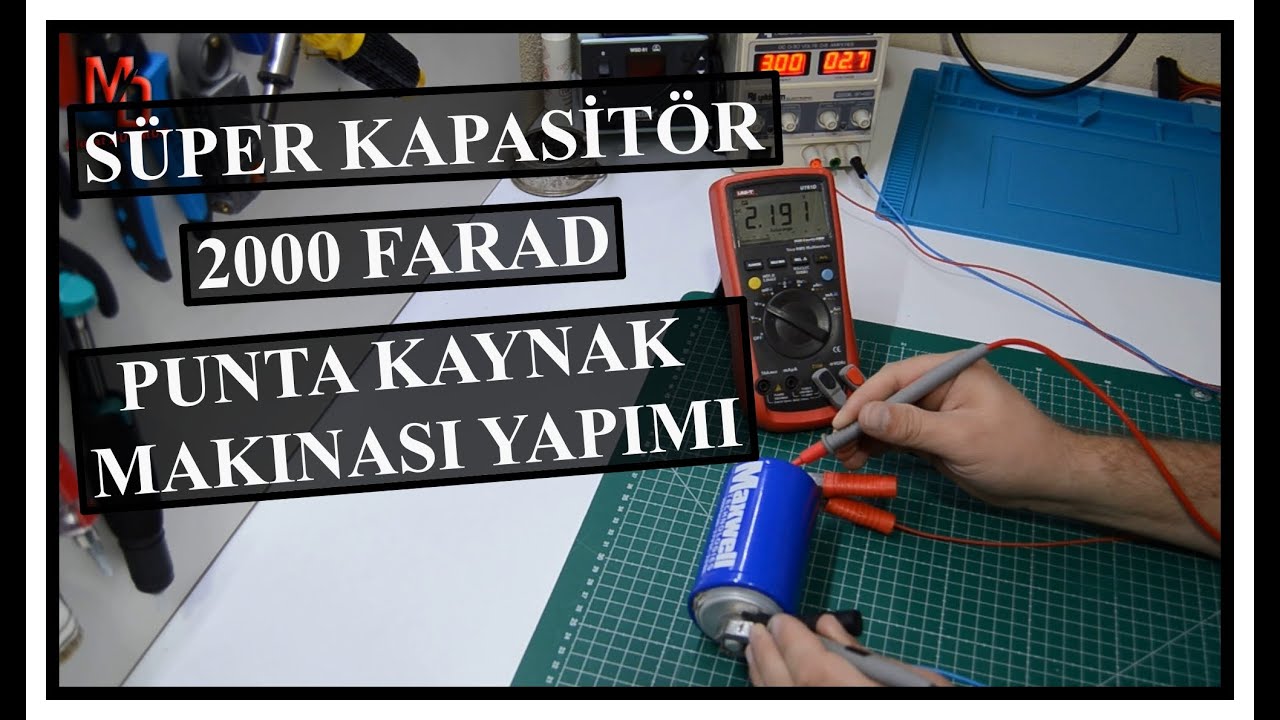 Punta makınası yapımı.Basit ve güçlü.Süper Kapasitör.2000 farad.