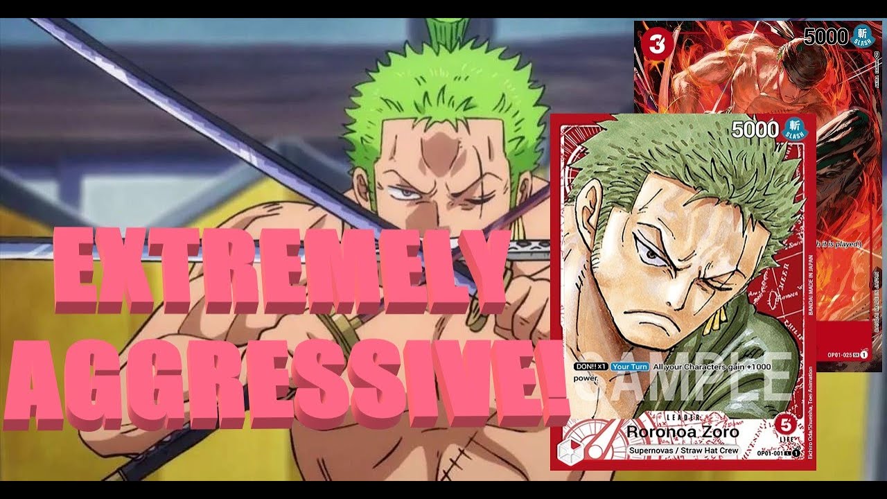 OP04 WINNING ZORO DECK PROFILE + GAMEPLAY | ONE PIECE CARD GAME | OPTCG