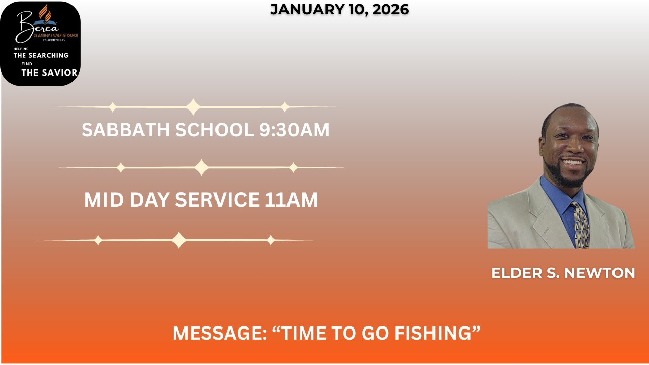 Berea SDA Church Sabbath January 10, 2026