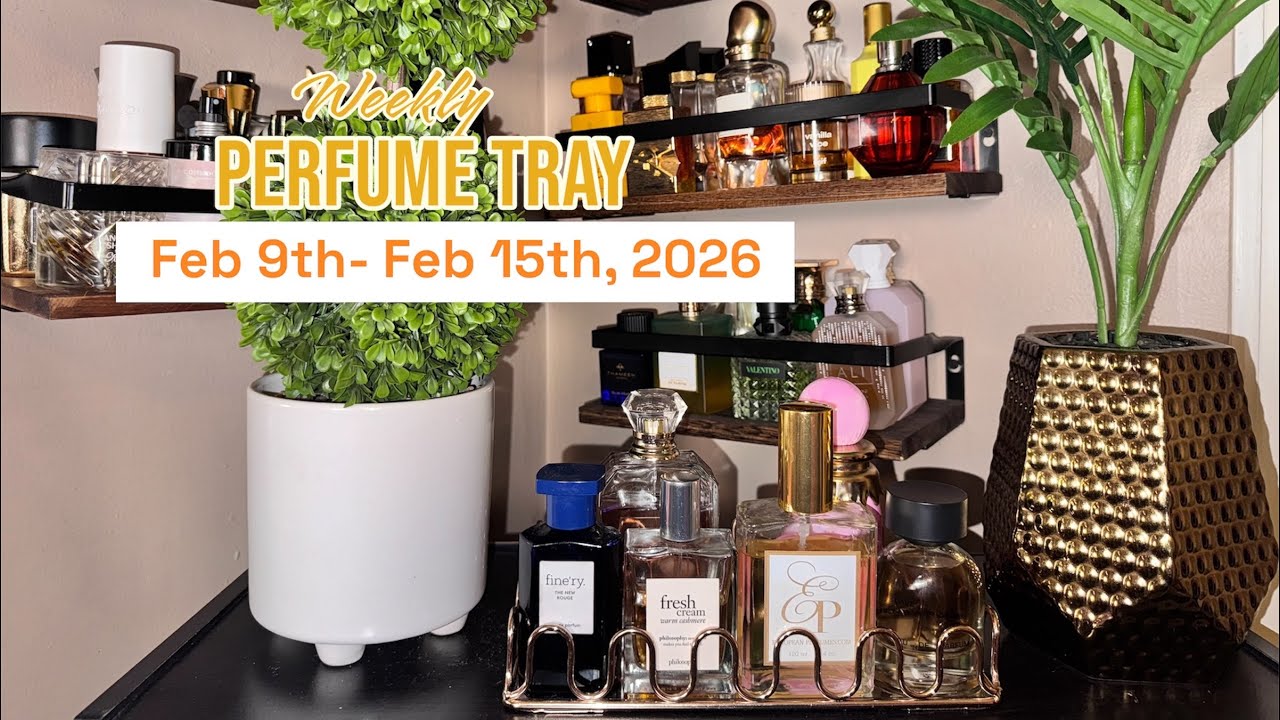 💛 WEEKLY PERFUME TRAY💛 Layering Combinations | Sugar, Spice & Everything Nice