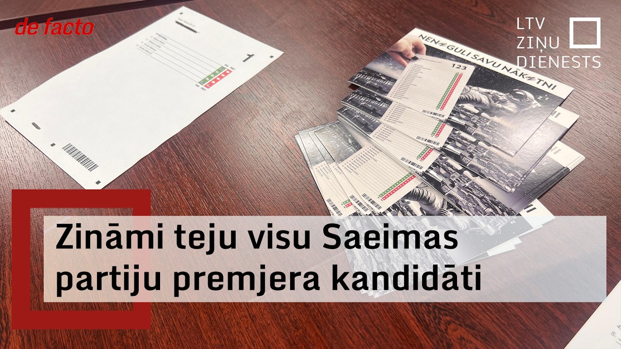 Premjera amata kandidāti 15. Saeimas vēlēšanās: no vecās gvardes startēs vien Šlesers