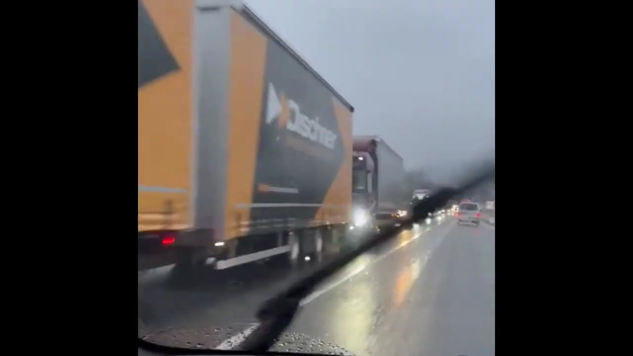 Verkehrs-Chaos - G&uuml;terbahnhof Wolfurt bis Dornbirn Nord