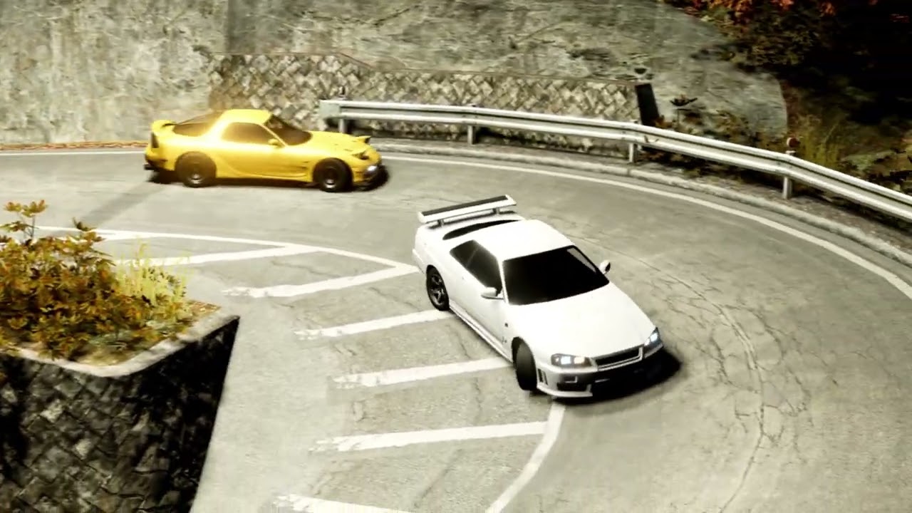 Touge Attack! Beamng.drive short story