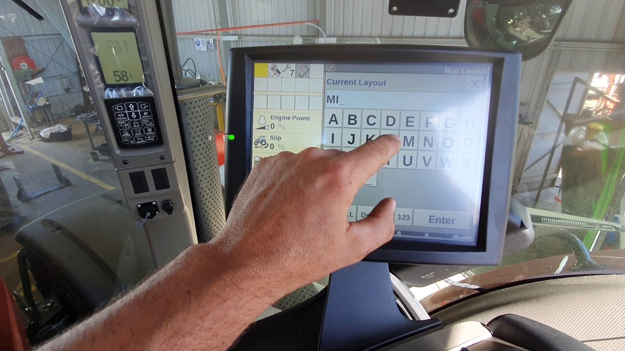 Pro 700 run screen layout